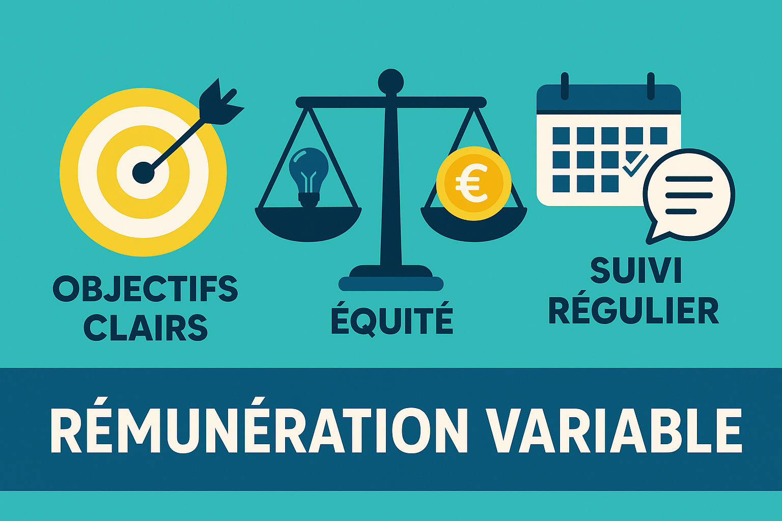 Rémunération variable objectifs équité suivi